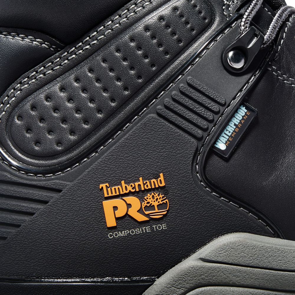 Bocanci De Muncă Timberland Barbati Negrii - Pro® Hypercharge 6\" Comp Toe - Romania - GKIDVR820